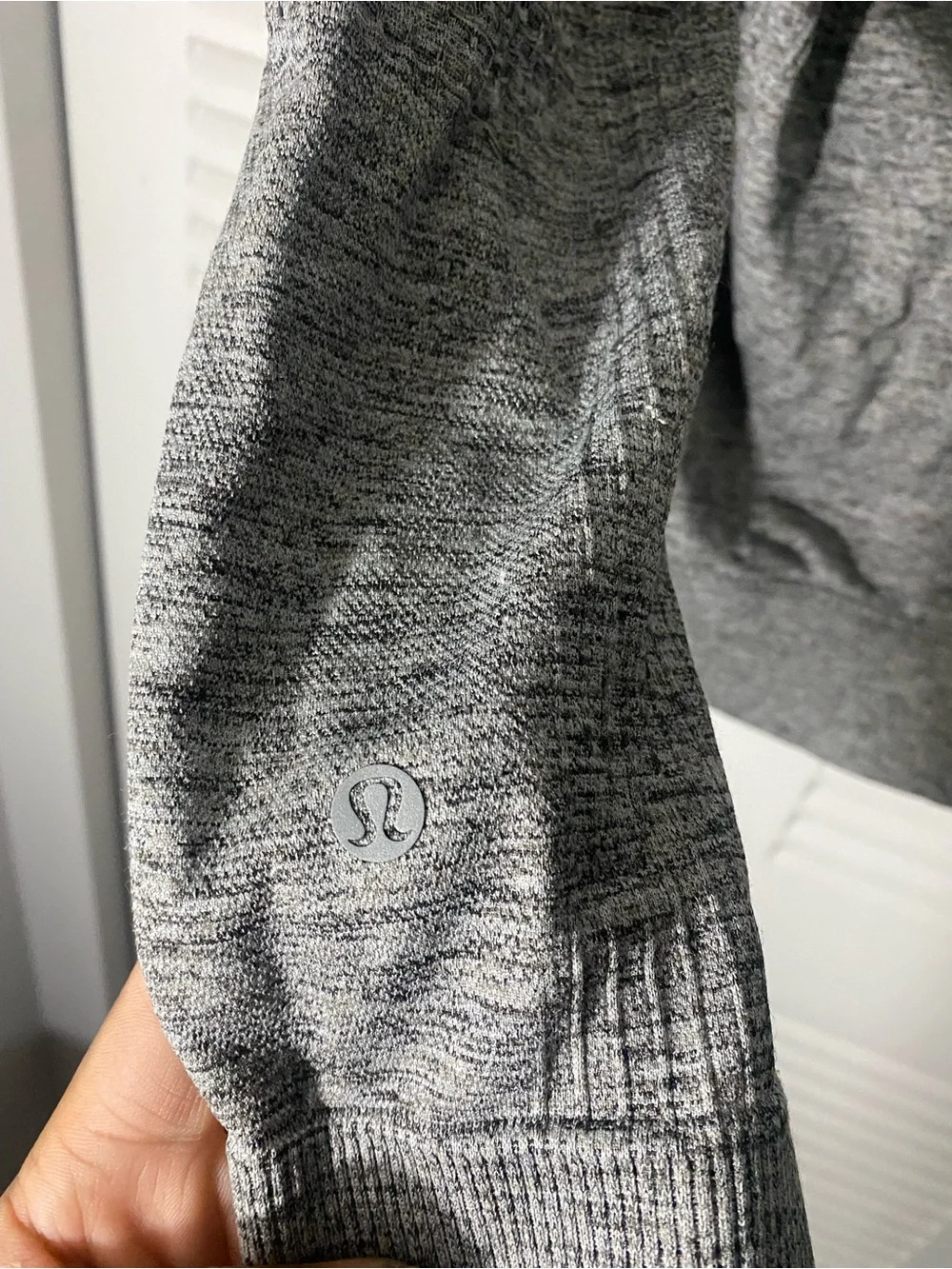 lululemon athletica Men's Heather Grey Crewneck Sweater